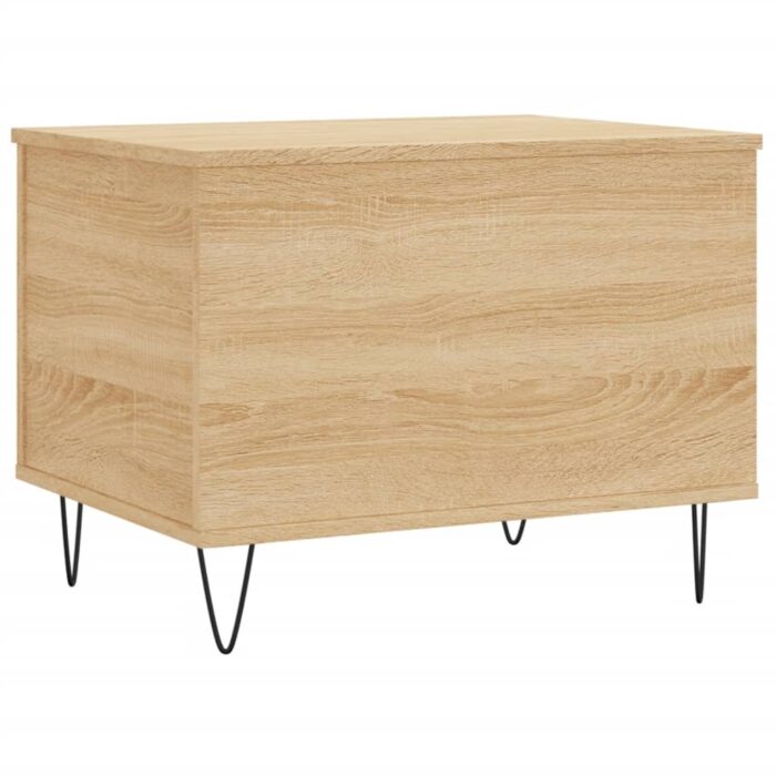 Table basse Chêne sonoma 60x44,5x45 cm Bois d'ingénierie – Image 3