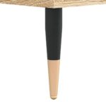 Table basse chêne sonoma 102x44,5x50 cm bois d'ingénierie – Image 7