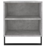 Table basse gris béton 102x44,5x50 cm bois d'ingénierie – Image 5