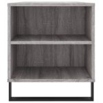 Table basse sonoma gris 102x44,5x50 cm bois d'ingénierie – Image 5