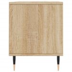 Meuble TV chêne sonoma 100x34,5x44,5 cm bois d'ingénierie – Image 5