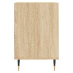 Meuble TV Chêne sonoma 100x35x55 cm Bois d'ingénierie – Image 5