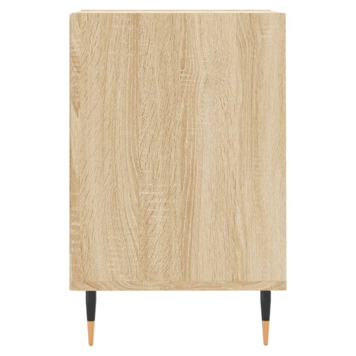 Meuble TV Chêne sonoma 100x35x55 cm Bois d'ingénierie – Image 5