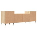 Meuble TV Chêne sonoma 160x35x55 cm Bois d'ingénierie – Image 6