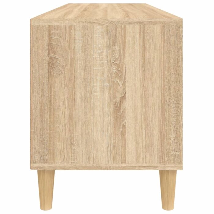 Meuble TV chêne sonoma 100x34,5x44,5 cm bois d'ingénierie – Image 5