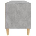 Meuble TV gris béton 100x34,5x44,5 cm bois d'ingénierie – Image 5