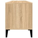 Meuble TV chêne sonoma 100x34,5x44,5 cm bois d'ingénierie – Image 5