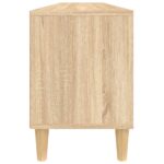 Meuble TV chêne sonoma 150x30x44,5 cm bois d'ingénierie – Image 6