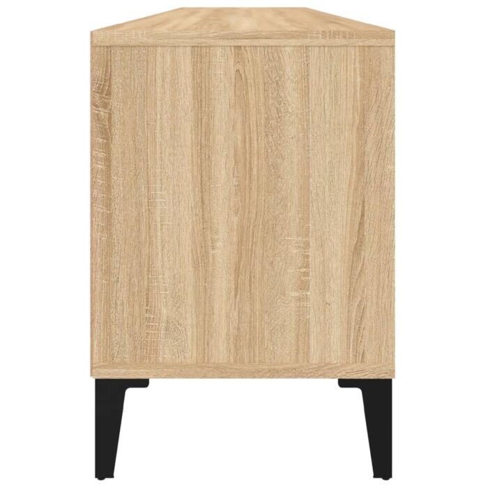 Meuble TV chêne sonoma 150x30x44,5 cm bois d'ingénierie – Image 6