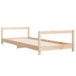 Cadre de lit pour enfants 80x200 cm bois de pin massif – Image 4