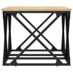 Table basse chêne sonoma 100x49x40 cm bois d'ingénierie – Image 3