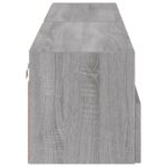 Meubles TV muraux 2pcs sonoma gris 80x30x30cm bois d'ingénierie – Image 7