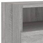 Meubles TV muraux 2pcs sonoma gris 80x30x30cm bois d'ingénierie – Image 9