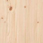 Banc d'entrée 100x28x45 cm bois de pin massif – Image 5