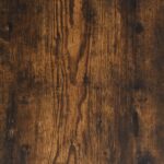 Table console avec étagère chêne fumé 75x30x75 cm – Image 6