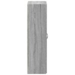 Armoire de classement sonoma gris 60x32x115cm bois d'ingénierie – Image 3