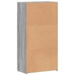Armoire de classement sonoma gris 60x32x115cm bois d'ingénierie – Image 4