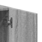 Armoire de classement sonoma gris 60x32x115cm bois d'ingénierie – Image 6
