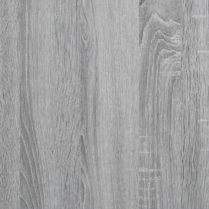 Armoire de classement sonoma gris 60x32x115cm bois d'ingénierie – Image 7