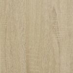 Table basse chêne sonoma 70x50x50 cm bois d'ingénierie et métal – Image 8