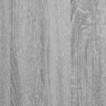 Table basse sonoma gris 85x50x50 cm bois d'ingénierie et métal – Image 8