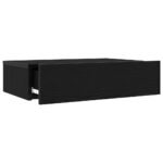 Meubles TV avec éclairage LED 2 pièces Chêne noir 60 x 35 x 15,5 cm – Image 5