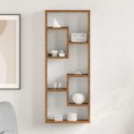 Étagère murale en bois ancien 36 x 16 x 90 cm Bois d'ingénierie