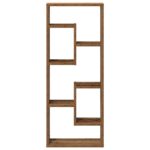 Étagère murale en bois ancien 36 x 16 x 90 cm Bois d'ingénierie – Image 3