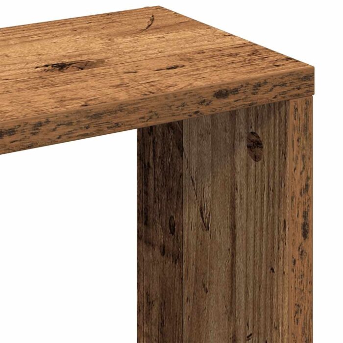 Étagère murale en bois ancien 36 x 16 x 90 cm Bois d'ingénierie – Image 6