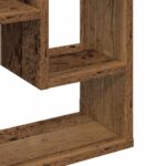 Étagère murale en bois ancien 36 x 16 x 90 cm Bois d'ingénierie – Image 7