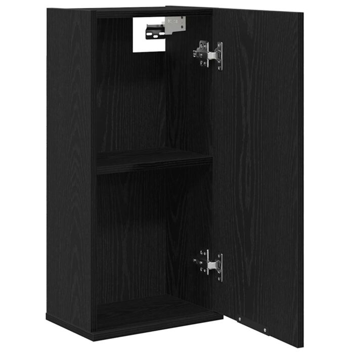 Armoire murale Chêne noir 32x20x67 cm Bois d'ingénierie – Image 3