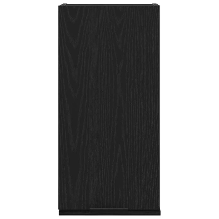 Armoire murale Chêne noir 32x20x67 cm Bois d'ingénierie – Image 4