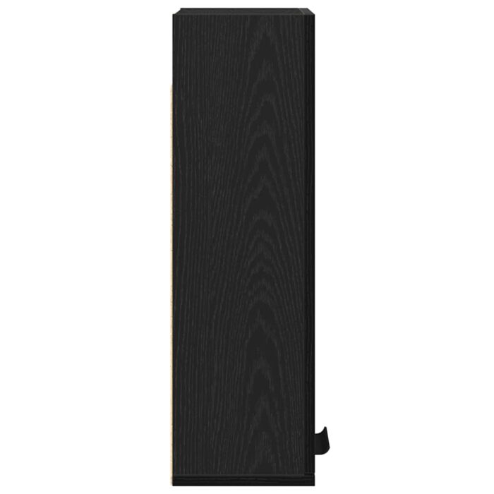 Armoire murale Chêne noir 32x20x67 cm Bois d'ingénierie – Image 5