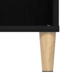 Meuble sous-évier Chêne noir 80x33x60 cm Bois d'ingénierie – Image 11