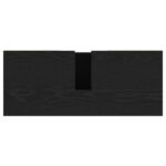 Meuble sous-évier Chêne noir 80x33x60 cm Bois d'ingénierie – Image 7