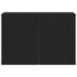 Meuble TV Chêne noir 60x30x41 cm Bois d'ingénierie – Image 4