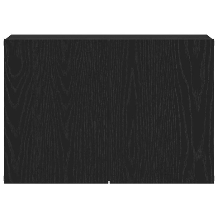Meuble TV Chêne noir 60x30x41 cm Bois d'ingénierie – Image 4