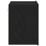 Meuble TV Chêne noir 60x30x41 cm Bois d'ingénierie – Image 5