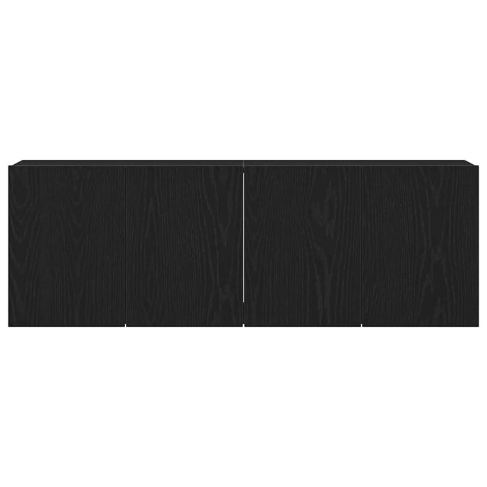Meubles TV 2 pièces Chêne noir 120 x 30 x 41 cm Bois d'ingénierie – Image 4