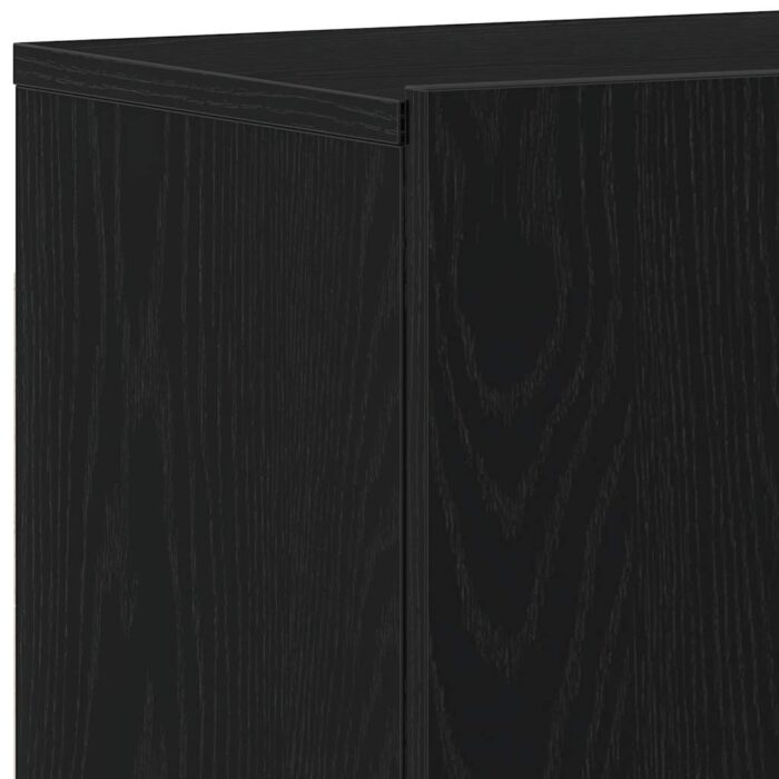 Meubles TV 2 pièces Chêne noir 160 x 30 x 41 cm Bois d'ingénierie – Image 7