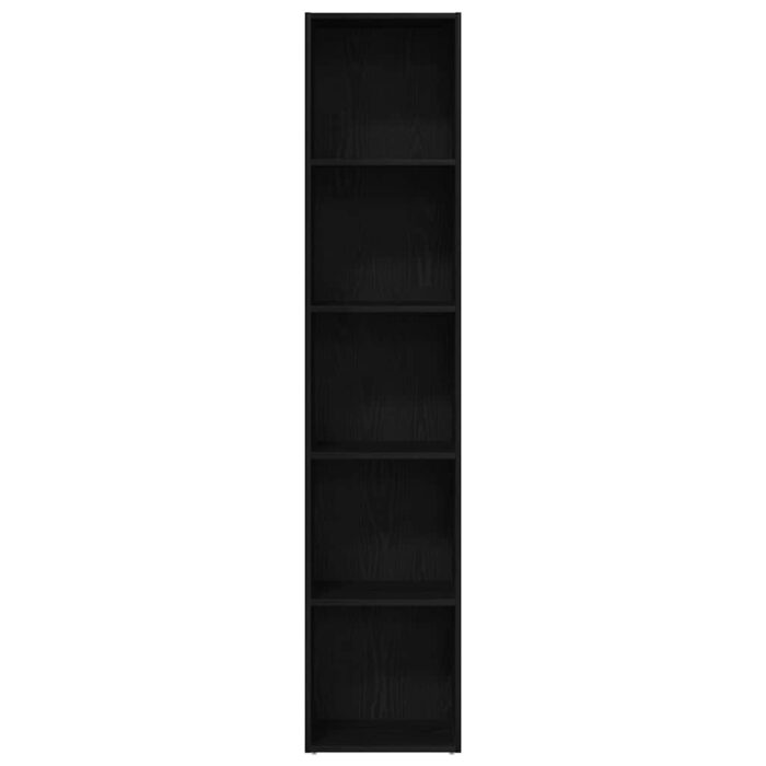 Bibliothèque Chêne noir 40x30x189 cm Bois d'ingénierie – Image 3