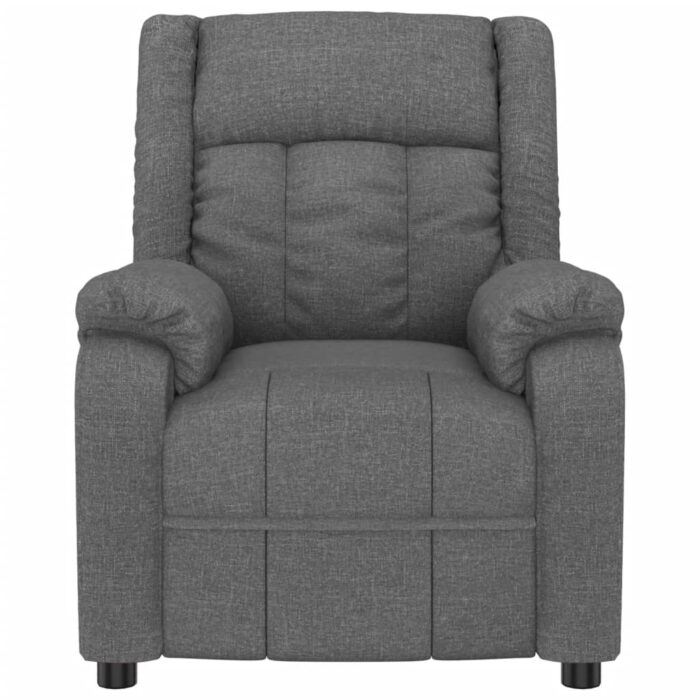 Fauteuil électrique de massage Gris foncé Tissu – Image 4