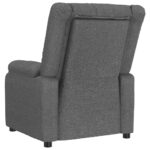 Fauteuil électrique de massage Gris foncé Tissu – Image 6