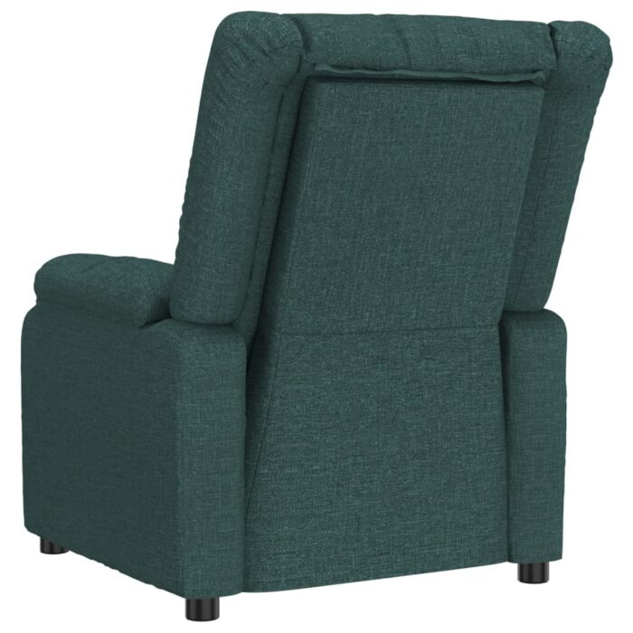 Fauteuil électrique de massage Vert foncé Tissu – Image 6