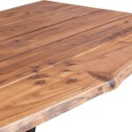 Table à manger 170x90x75 cm Bois d'acacia massif – Image 5