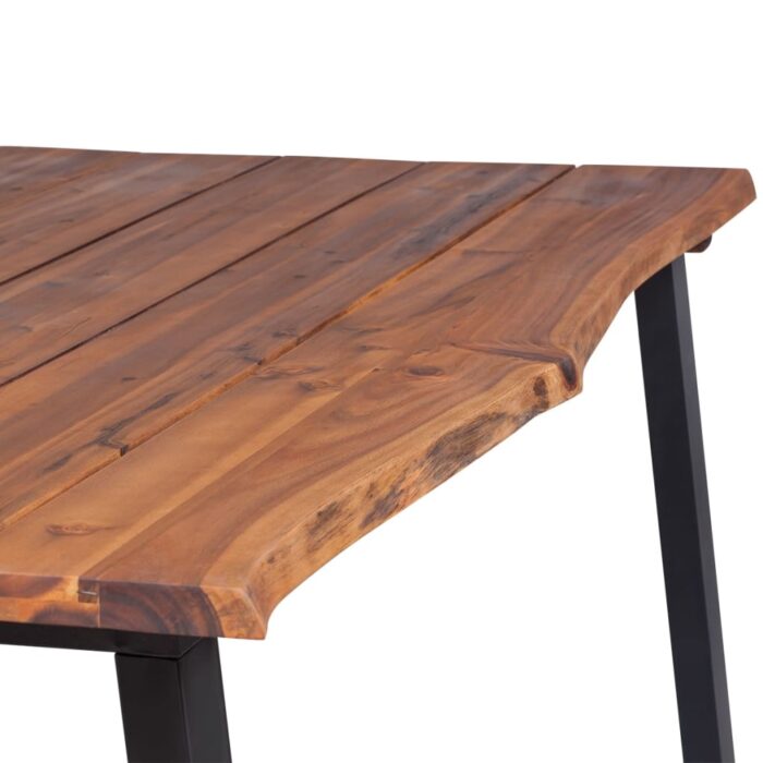 Table à manger 170x90x75 cm Bois d'acacia massif – Image 6
