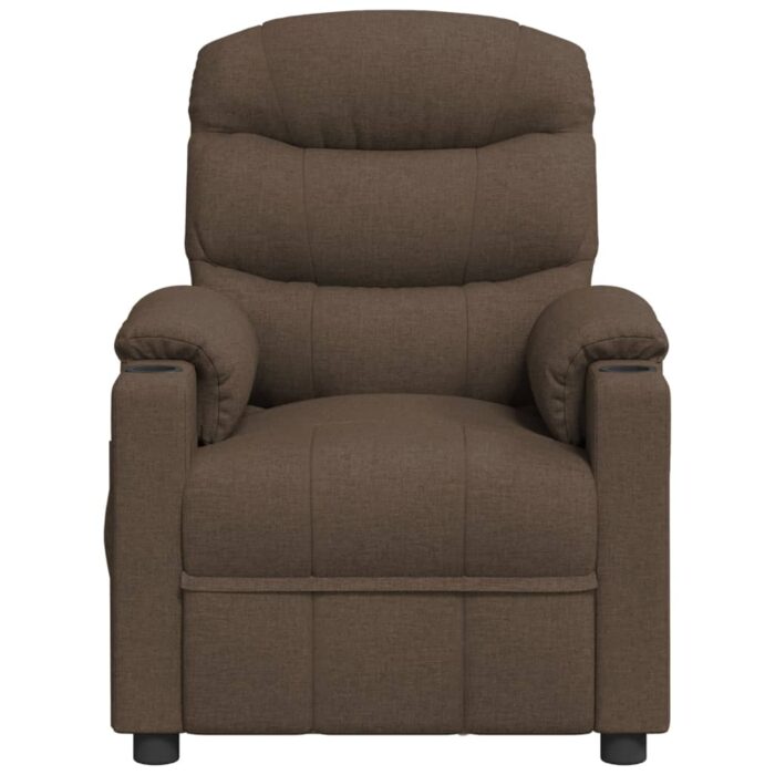 Fauteuil de massage Marron Tissu – Image 3