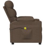 Fauteuil de massage Marron Tissu – Image 4