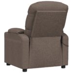 Fauteuil de massage Taupe Tissu – Image 5