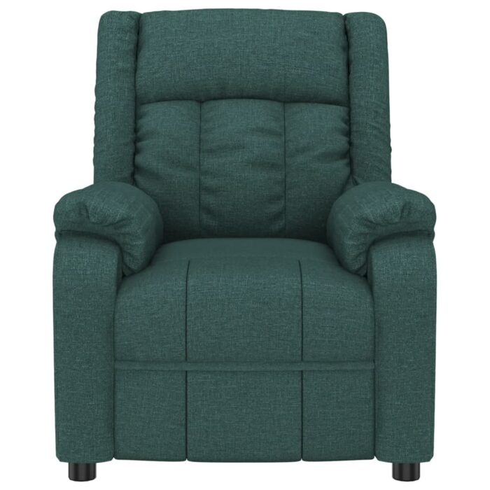 Fauteuil de massage Vert foncé Tissu – Image 3